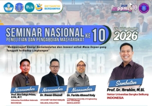 FST UBB Buka Call for Paper ICoGEE 2026, Simak Jadwal dan Topiknya