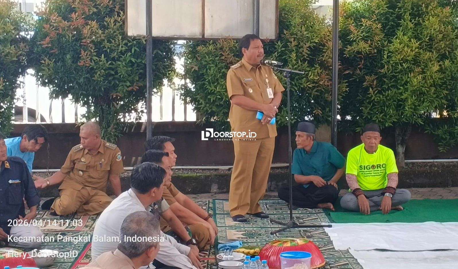 Resmikan Sigoro, Prof Udin Wujudkan Pangkalpinang Bersih dan Indonesia Asri