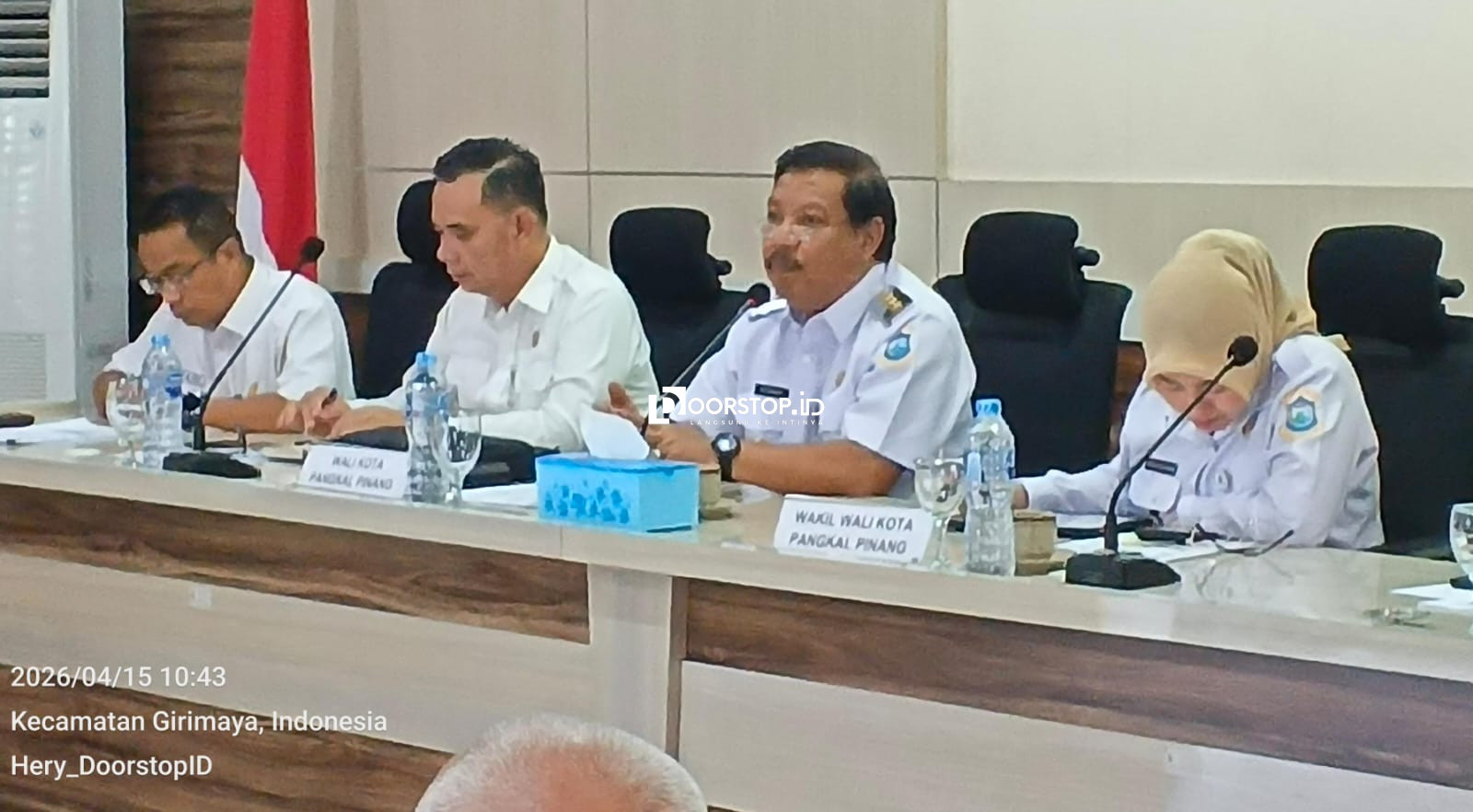 Pimpin Rakor Evaluasi, Wali Kota Pangkalpinang Minta Gerak Cepat Kejar Target Pembangunan