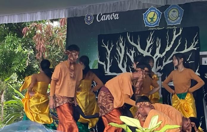 SMP Santa Maria Mentok Dilirik Canva Hijaukan Bumi, Satu-satunya di Babel