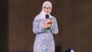 Melati Erzaldi Dinobatkan sebagai Kartini Hijab Indonesia, Dorong PMHI 2026 Lewat Gekrafs