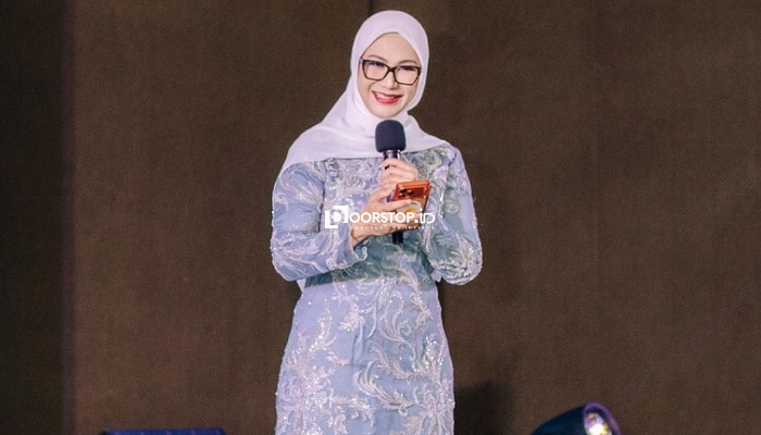 Melati Erzaldi Dinobatkan sebagai Kartini Hijab Indonesia, Dorong PMHI 2026 Lewat Gekrafs