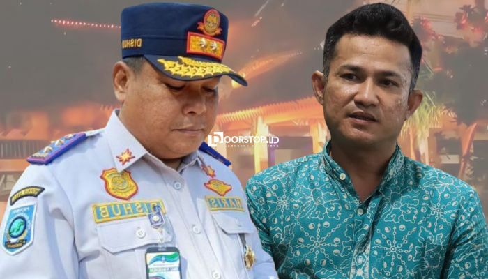 Usulan Kenaikan Pangkat Ditolak, ASN Dishub Babel Bakar Kantor Sendiri