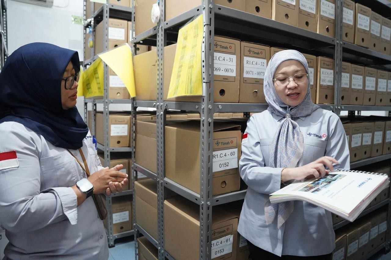 Pengelolaan Arsip Berbasis Digital, Komitmen PT TIMAH Tingkatkan Tata Kelola Perusahaan