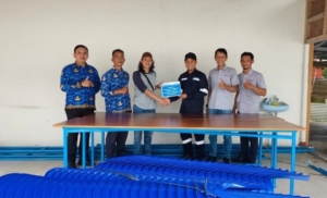 PT TIMAH Bantu Sarana Karang Taruna Kelurahan Sinar Bulan