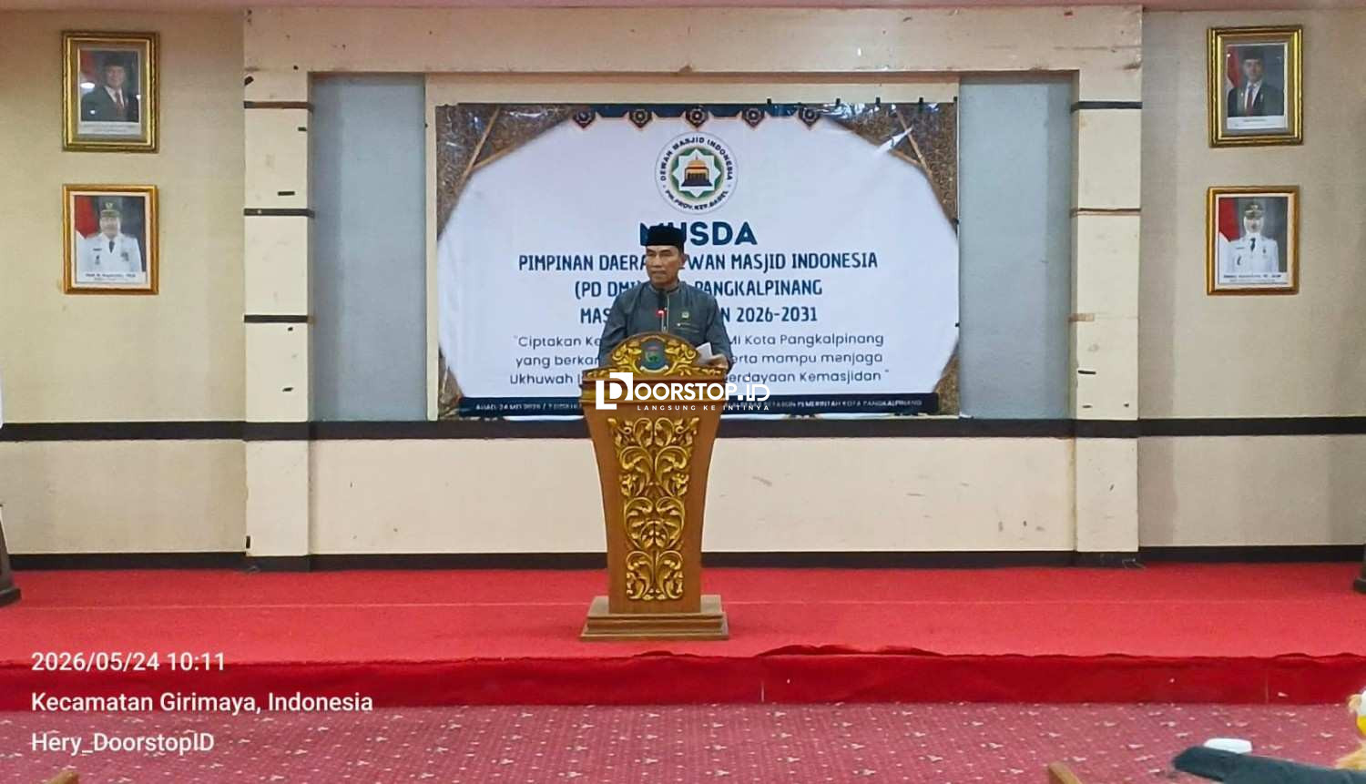 Pemkot Dukung Musda DMI Kota Pangkalpinang
