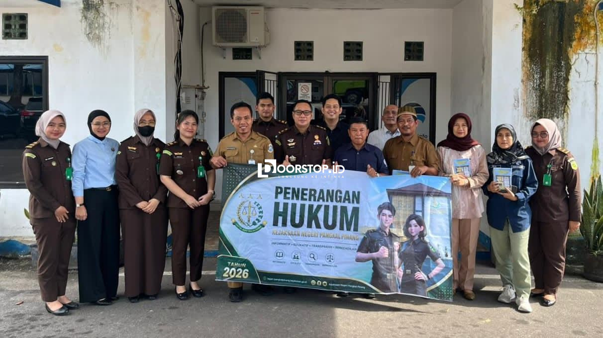 Diskominfo Pangkalpinang Terima Sosialisasi Penerangan Hukum PPS dari Kejaksaan Negeri
