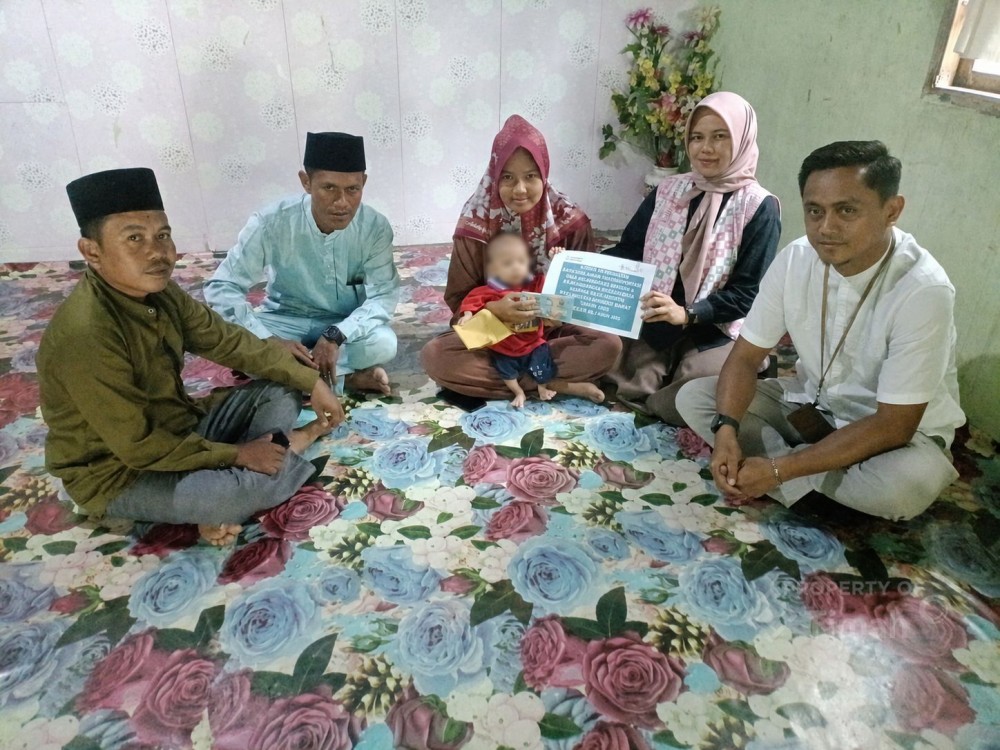 PT TIMAH Bantu Biaya Pengobatan Bayi Penderita Jantung Bocor, Zuliaifanda