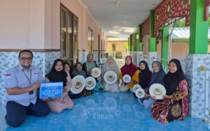 Dukung Pelestarian Seni Rebana, PT TIMAH Bantu Grup AS-Saaddah Desa Lalang Beltim