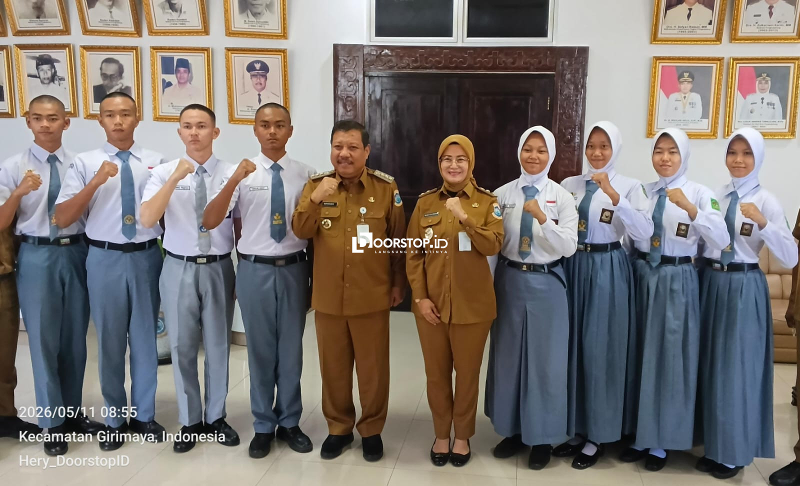 Beri Motivasi 8 Calon Paskibraka Pangkalpinang, Prof Udin Targetkan Tembus Seleksi Nasional