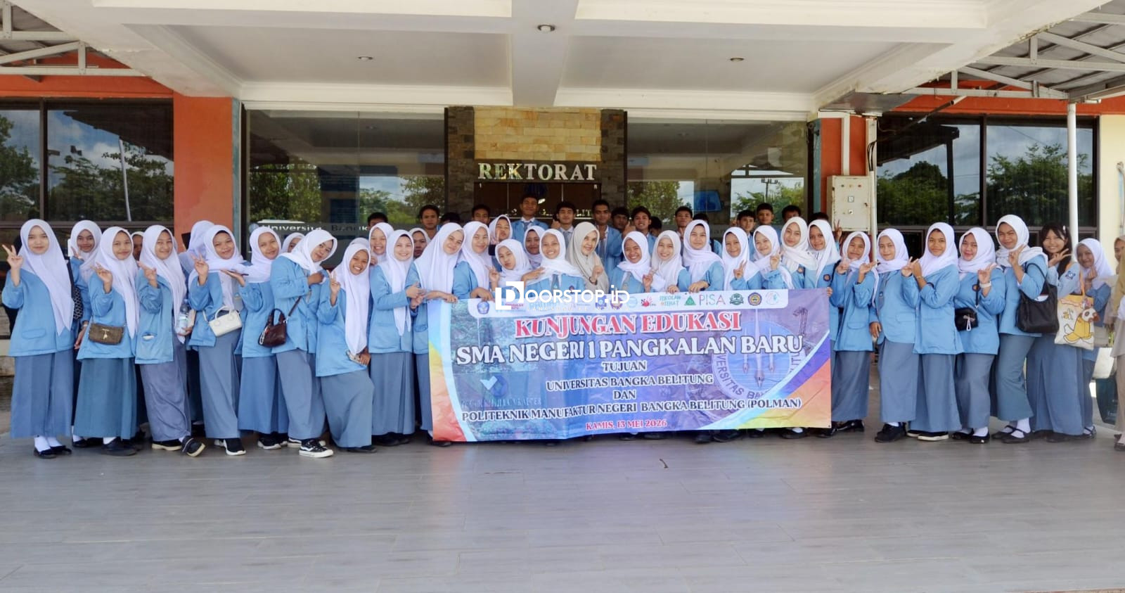 Kenal Kampus Lebih Awal, Siswa SMAN 1 Pangkalan Baru Sambangi Kampus Kite UBB