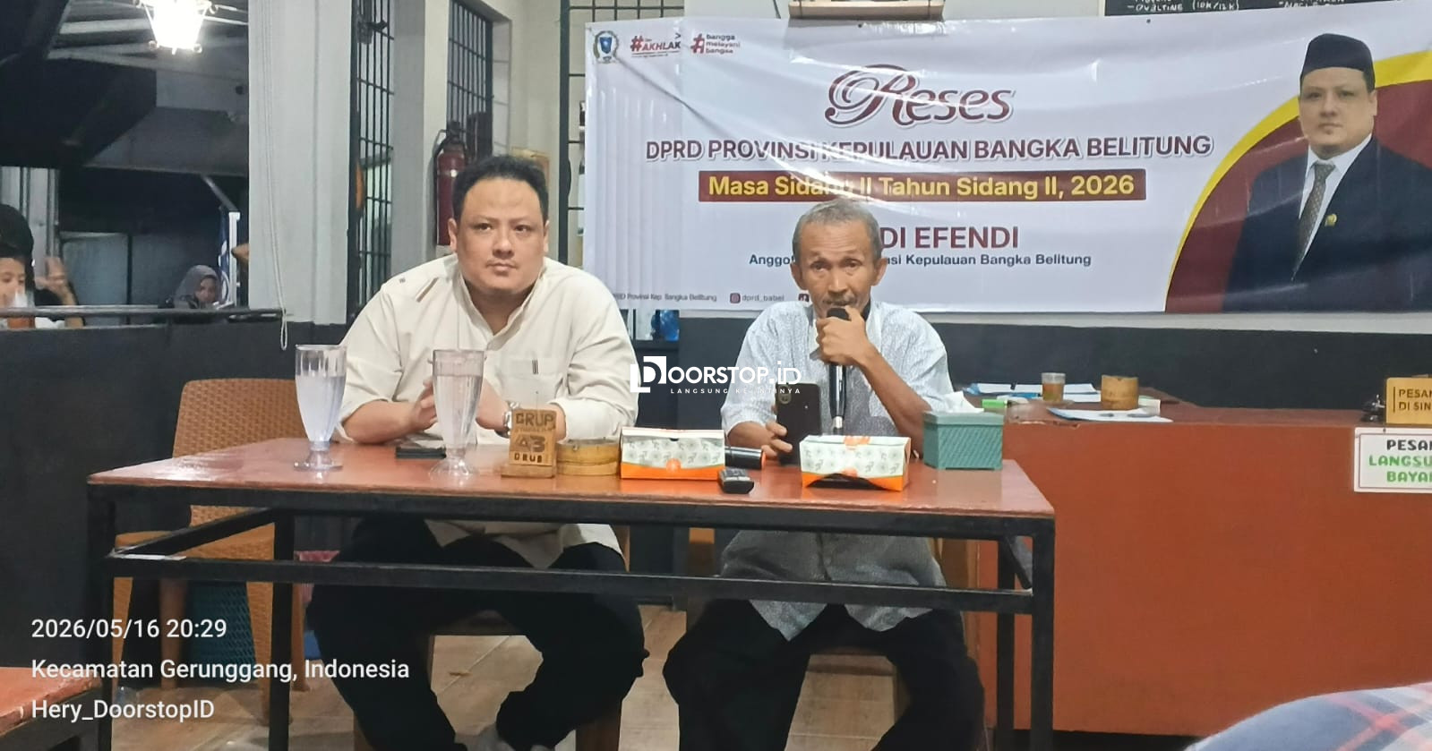 DPRD Babel Jamin Anggaran Kesehatan Aman, Hardi Efendi: Rawat Pasien Dulu, BPJS Urusan Belakangan
