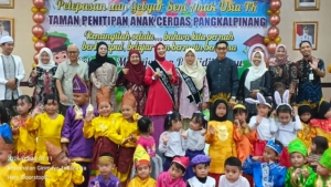 Perpisahan TK TPA Cerdas Pangkalpinang, Bunda Susanti Harap Tingkatkan Kreativitas, Kemandirian dan Akhlak Mulia Siswa