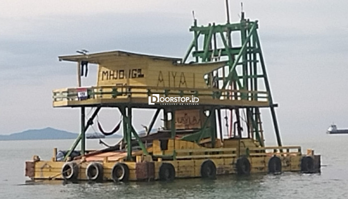 Dikoordinir Ded, Ponton di Kawasan 7 Batang Diduga Beraktivitas di Luar IUP