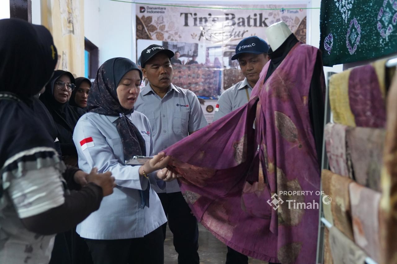 PT TIMAH Dorong Lahirnya UMKM Batik Khas Kundur, Bangun Ekonomi Kreatif dan Kemandirian Masyarakat