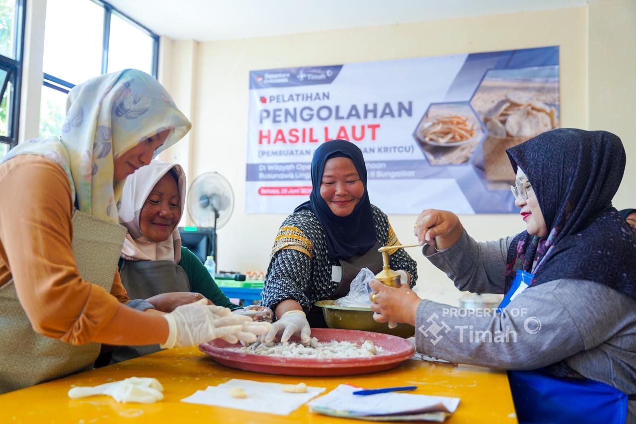PT TIMAH Ajak Mitra Binaan Berbagi Pengalaman dan Keterampilan bagi Masyarakat