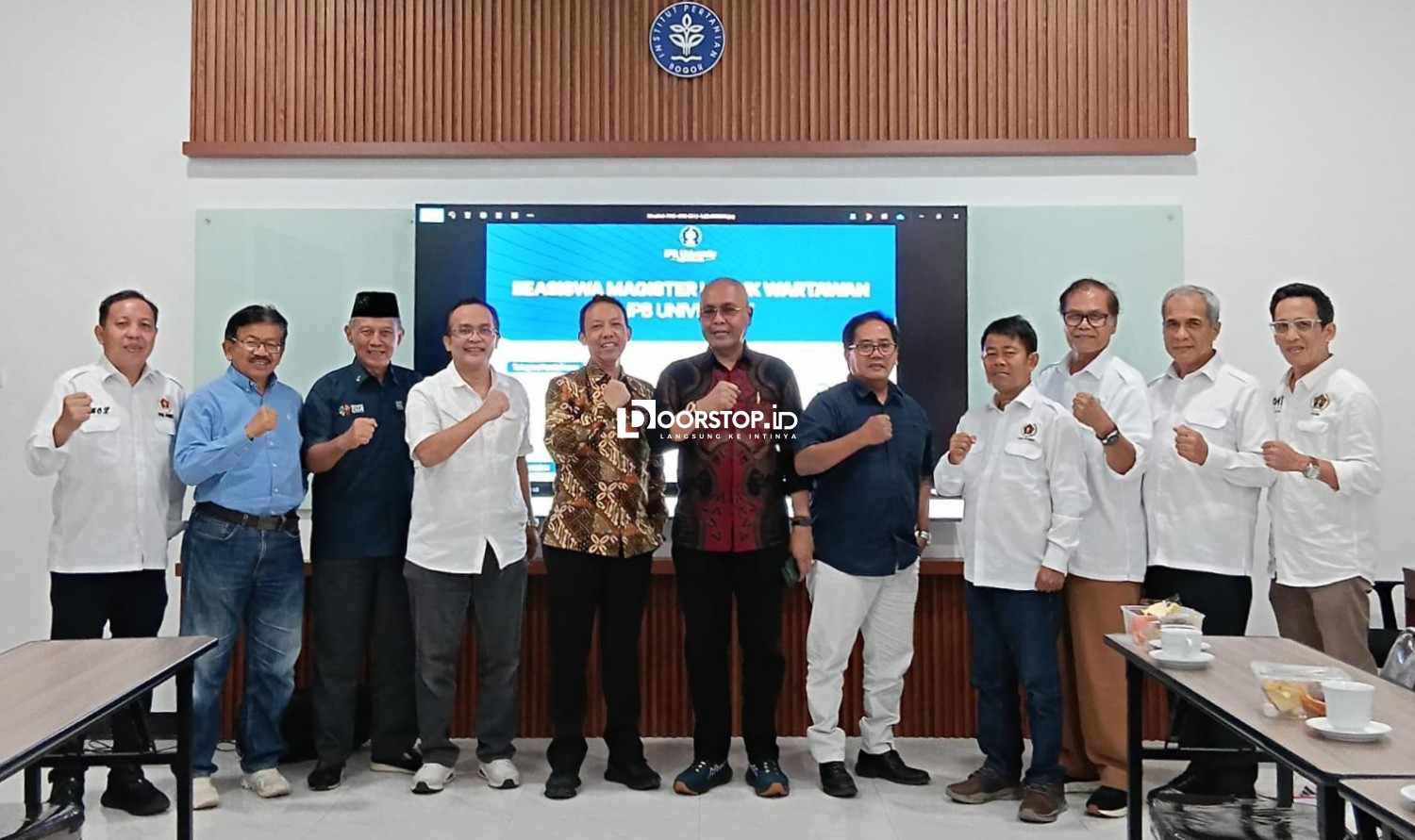 PWI dan IPB Sepakat Siapkan Program Beasiswa S2 bagi Wartawan Indonesia