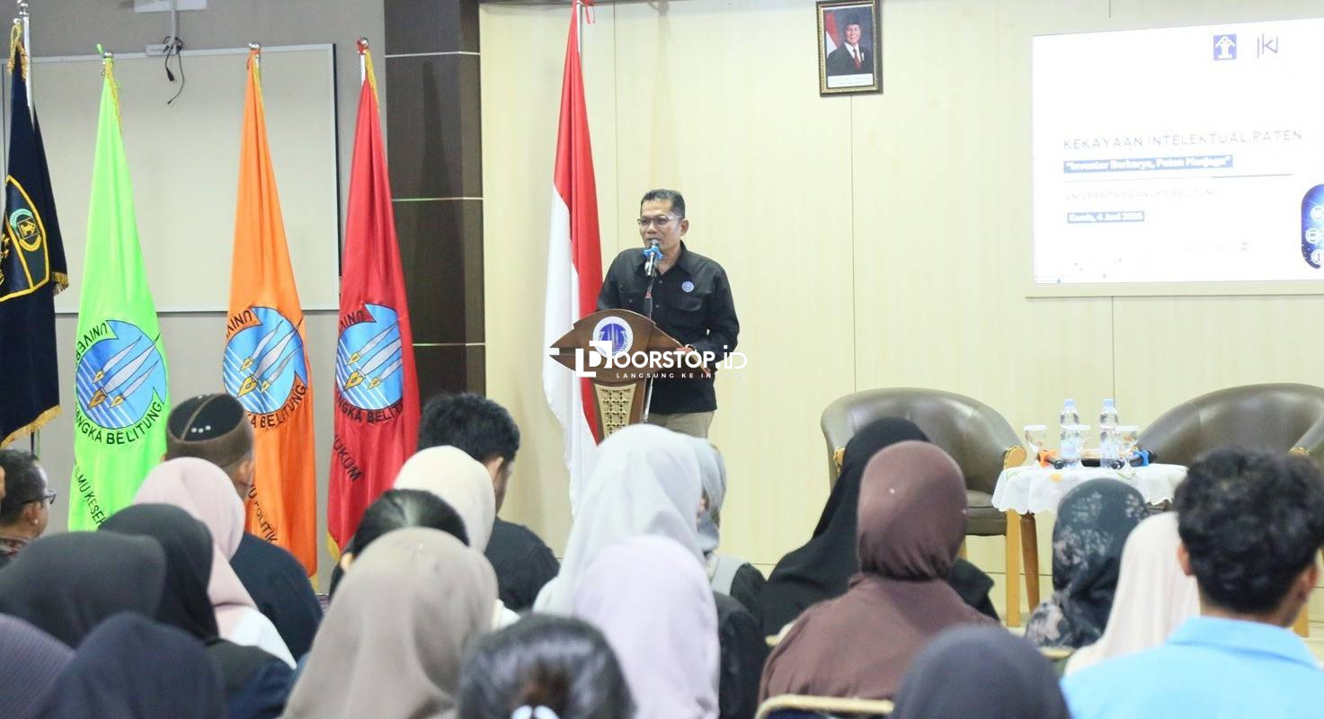 UBB Dukung Penguatan Kekayaan Intelektual melalui Edukasi dan Diseminasi Paten