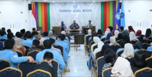 UBB Gelar Kuliah Umum Aktualisasi Fungsi MK dalam Negara Hukum Demokratis