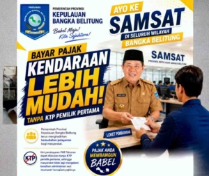 Bayar Pajak Kendaraan Jadi Makin Mudah, Gebrakan Pro Rakyat Gubernur Hidayat Arsani Hapus Syarat KTP Pemilik Pertama di Babel