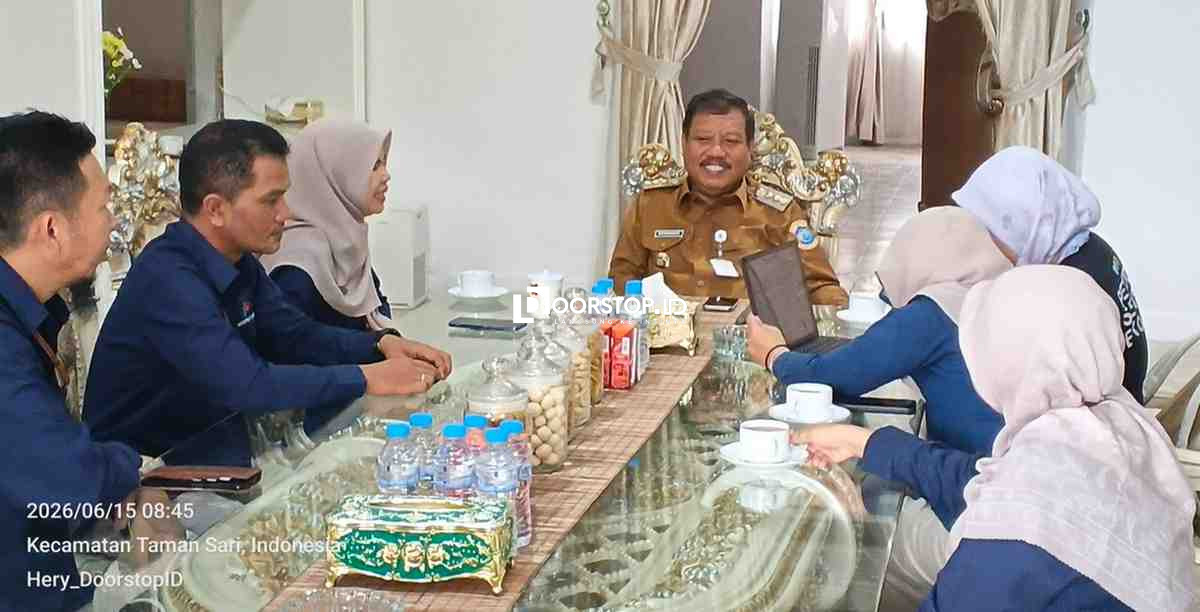 Wali Kota Pangkalpinang Jadi Orang Pertama yang Didata Sensus Ekonomi 2026