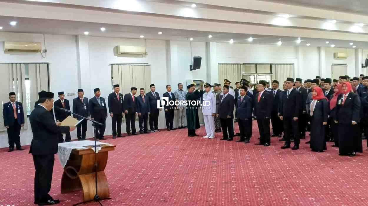 Wali Kota Pangkalpinang Lantik 169 Pejabat Eselon III dan IV, Ingatkan Jaga Amanah dan Integritas
