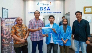 Dukung Pengabdian BEM Mahasiswa UBB, PT TIMAH Bersinergi dalam Bina Desa di Bangka Selatan