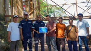 PT TIMAH Salurkan Bantuan Infrastruktur Akses Jalan Nelayan di Bangka Selatan