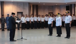 Gubernur Babel Lantik Tiga Pejabat Pimpinan Tinggi Pratama, Tekankan Profesionalisme dan Pelayanan Publik