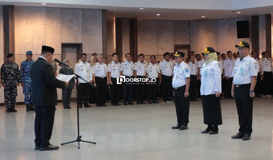 Gubernur Babel Lantik Tiga Pejabat Pimpinan Tinggi Pratama, Tekankan Profesionalisme dan Pelayanan Publik