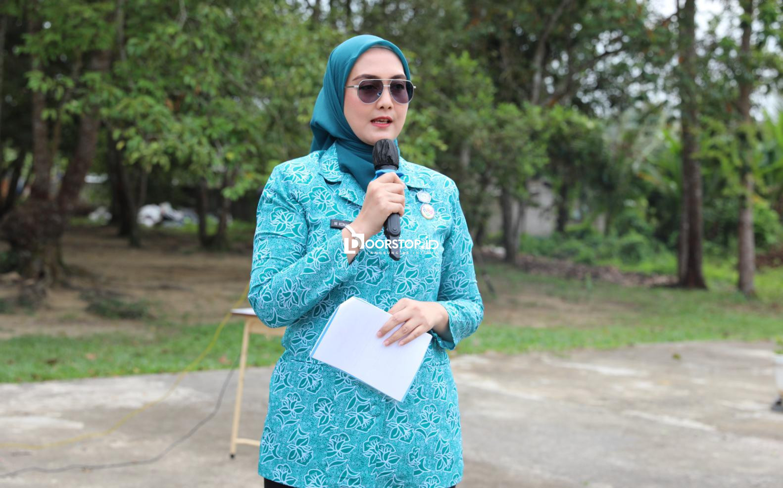 Noni Hidayat Ajak Siswa SMAN 2 Sungai Selan Kurangi Konsumsi Minuman Manis dan Fastfood