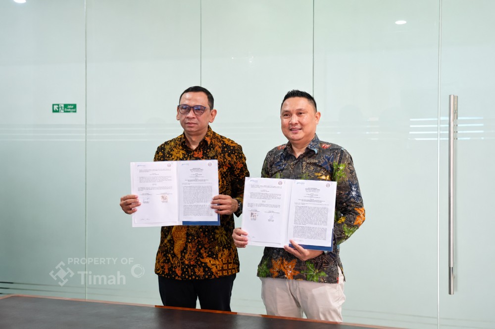 PT TIMAH Dorong Penguatan Industri Maritim Nasional, Lewat MoU PT DAK dengan PT Pelindo Solusi Maritim