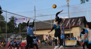 PT TIMAH Dukung Turnamen Bola Voli Putri Kades Cup I Desa Terong, Bangkitkan Semangat Olahraga Masyarakat