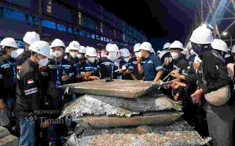 PT TIMAH Fasilitasi Ratusan Mahasiswa Belajar Langsung Proses Pengolahan dan Pemurnian Timah