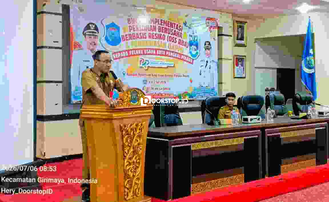 Pemkot Pangkalpinang Dorong Pelaku Usaha Implementasikan OSS RBA, dan Patuh LKPM