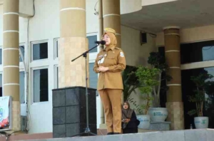 Wawako Pangkalpinang Tegur Peserta Apel Telat