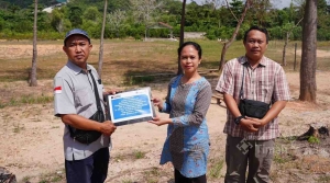 PT TIMAH Salurkan Bantuan Sarana Pendidikan SMPN 2 Pangkalan Baru