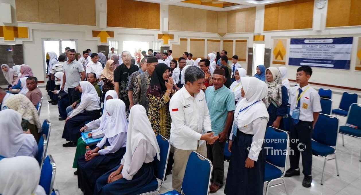 Puluhan Pelajar Berprestasi Tempuh Jalan Menuju Cita-cita Lewat Kelas Beasiswa PT TIMAH
