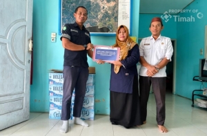PT TIMAH Beri Bantuan Lomba 6 SPM di Bangka Barat, Dorong Peningkatan Kualitas Layanan Posyandu