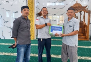 PT TIMAH Salurkan Bantuan untuk Masjid Baiturrahman Bangka Barat, Wujud Dukungan Aktivitas Keagamaan