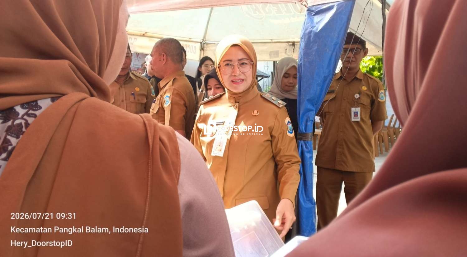 Dessy Ayutrisna Buka Bazar UMKM Merdeka di Pangkal Balam, Dukung Ekonomi Kerakyatan