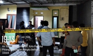 Geger! Pria 47 Tahun Ditemukan Tewas Membusuk di Perumahan Ceria Village Pangkalpinang