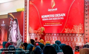 9 Finalis Regional 4 Bersaing di Kompetisi Desain Kebaya Fatmawati Trophy di Babel