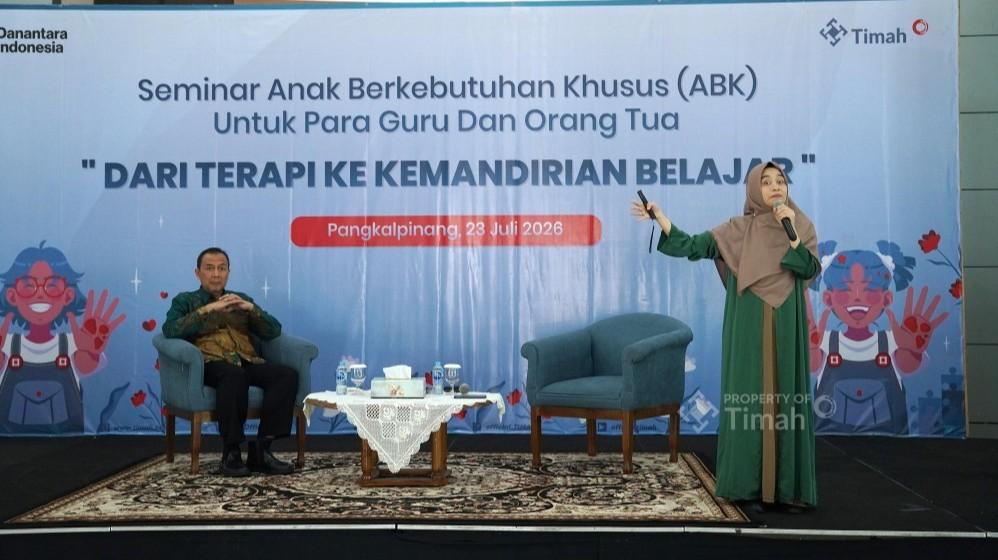 HAN 2026: PT TIMAH Bekali Guru dan Orang Tua, Dorong Kemandirian Belajar bagi ABK