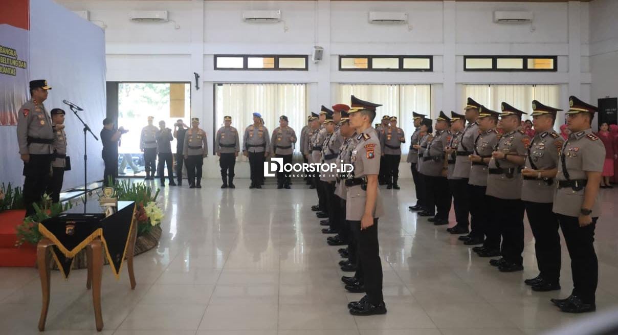 Kapolda Babel Pimpin Sertijab Sejumlah PJU Hingga Kapolres, Berikut Daftar Lengkapnya