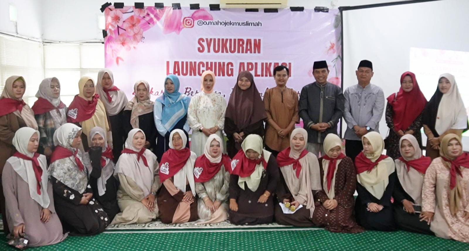 Aplikasi O.MAH Resmi Meluncur, Pemkot Pangkalpinang Apresiasi Ojek Khusus Wanita Berbasis Syariah