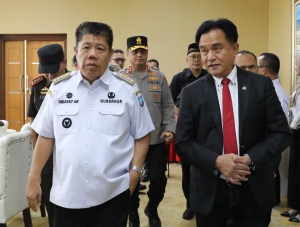 Terima Kunjungan Menko Yusril, Gubernur Babel Optimistis Sektor Investasi dan Pariwisata Terdongkrak