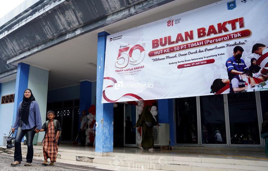 Bulan Bakti HUT ke-50 PT TIMAH di Bangka Tengah, Warga Antusias Ikuti Khitanan Massal hingga Periksa Kesehatan Gratis