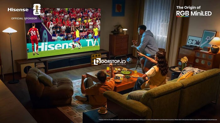 Bawa Penggemar Lebih Dekat ke Setiap Momen: Hisense Tingkatkan Pengalaman Menonton FIFA World Cup 2026™ Melalui Inovasi Teknologi Layar TV