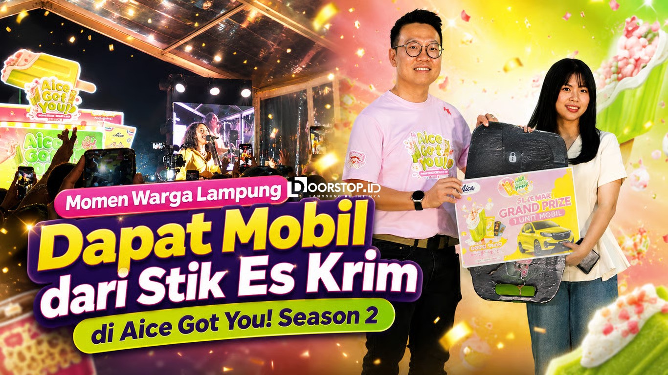 Momen Warga Lampung Dapat Mobil dari Stik Es Krim di Aice Got You! Season 2